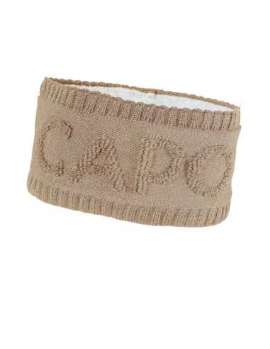 Turbante Terry Headband Camel