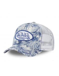 Gorra Von Dutch Flo B Blanca y Azul