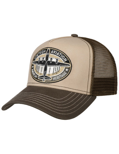 Gorra Trucker Cap Aviation Beige